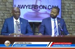 LAWYERS ON CALL-20TH NOVEMBER 2018 (LABOUR LAWS)