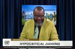 Jam 316 Devotion - 08/11/2023 (Understanding Hypocrisy: Hypocritical Judging)