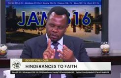 Jam 316 Devotion - 16/08/2023 (Understanding Faith: Hindrances to Faith)