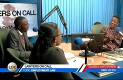 LAWYERS ON CALL 16TH SEPT 2017