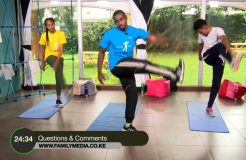 FAMILY FITNESS-9TH JUNE 2018 (CORE WORK OUT)