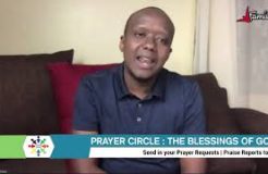 PRAYER CIRCLE-21ST SEPTEMBER 2020 (THE BLESSINGS OF GOD)