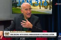 Jam 316 -10/10/2023 ) We Stand With Israel: One On One With Israel Ambassador Michael Lotem)