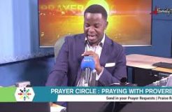 PRAYER CIRCLE - 13TH JANUARY 2021(PRAYING WITH PROVERBS)