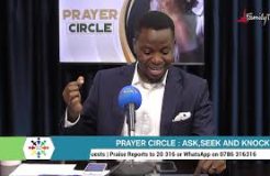 PRAYER CIRCLE - 18TH MAY 2021 (ASK, SEEK AND KNOCK)
