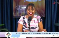 Prayer Circle - 27/02/2024 (Effective Prayer In Scripture : The Prayer Of Jesus)