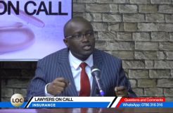 LAWYERS ON CALL-13TH NOVEMBER 2018 (INSURANCE)