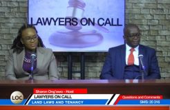 LAWYERS ON CALL-6TH NOVEMBER 2018 (LANDLORDS AND TENANCY)